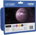Brother LC1220VALBP ink cartridge 4 pc(s) Original Black Cyan Magenta Yellow