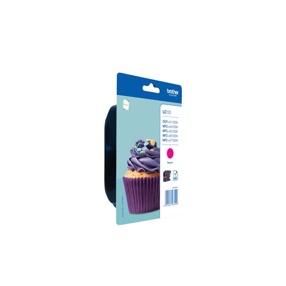 Brother LC123MBP ink cartridge 1 pc(s) Original Magenta - Image 1