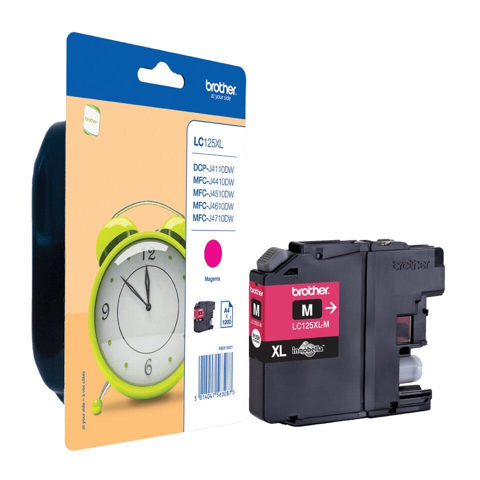 Brother LC125XLYBP ink cartridge 1 pc(s) Original Yellow - Image 1