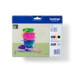 Brother LC-221 ink cartridge 4 pc(s) Original Standard Yield Black, Cyan, Magenta, Yellow