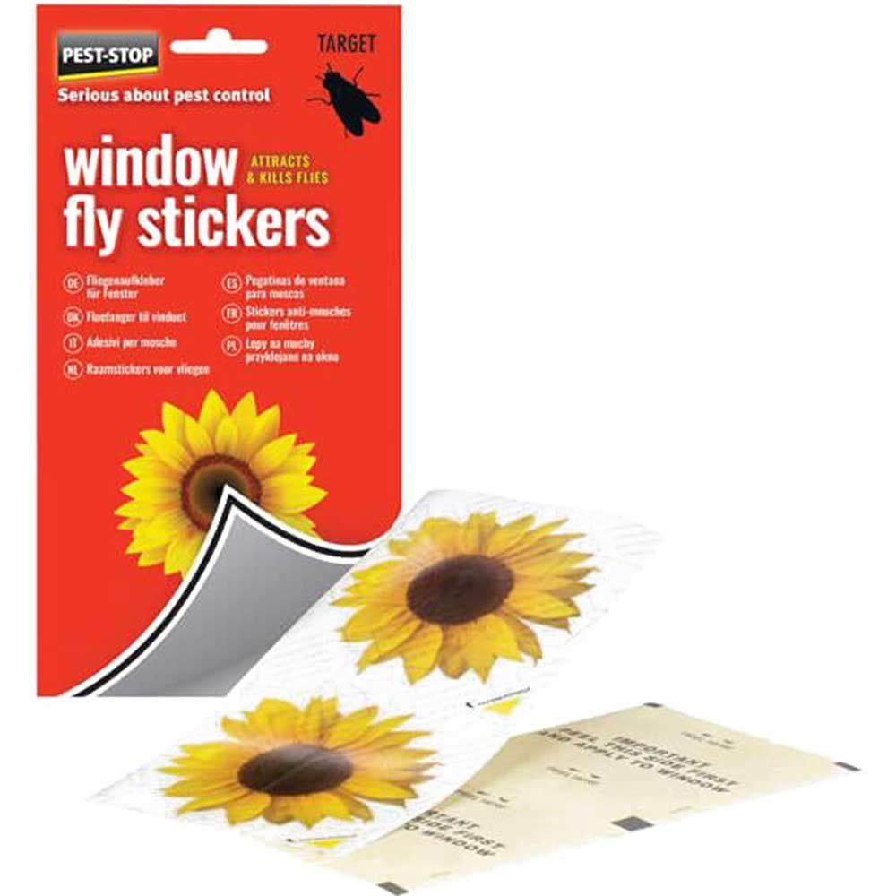 Proctor Brothers Window Fly Stickers Pack of 4 - Image 1