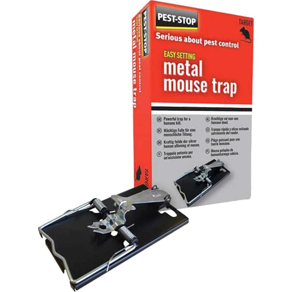 Proctor Brothers Easy Setting Metal Mouse Trap - Image 1