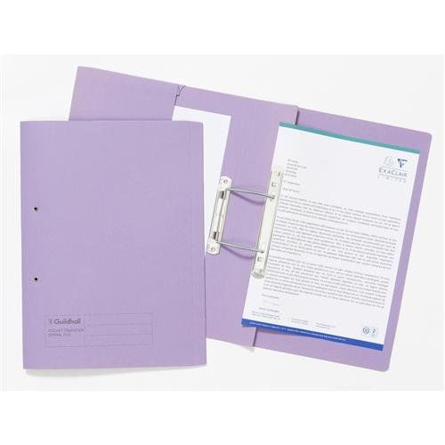Guildhall L TFR FILE 315GSM MAUVE PK25 - Image 1