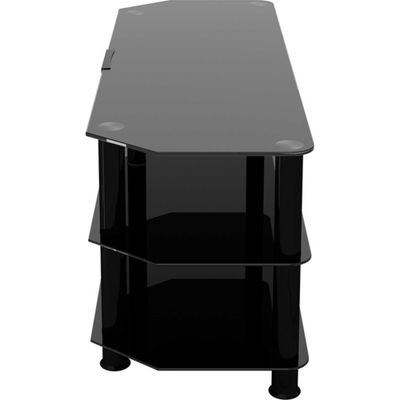 AVF SDC1250CMBB 1250 mm TV Stand - Black, Black