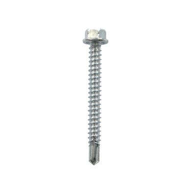 Jcp Fixings Metalfix Self-Drilling Screws 5.5 x 19mm FJMFL55019 Perfect for Light Sections Box of 10 - Grey