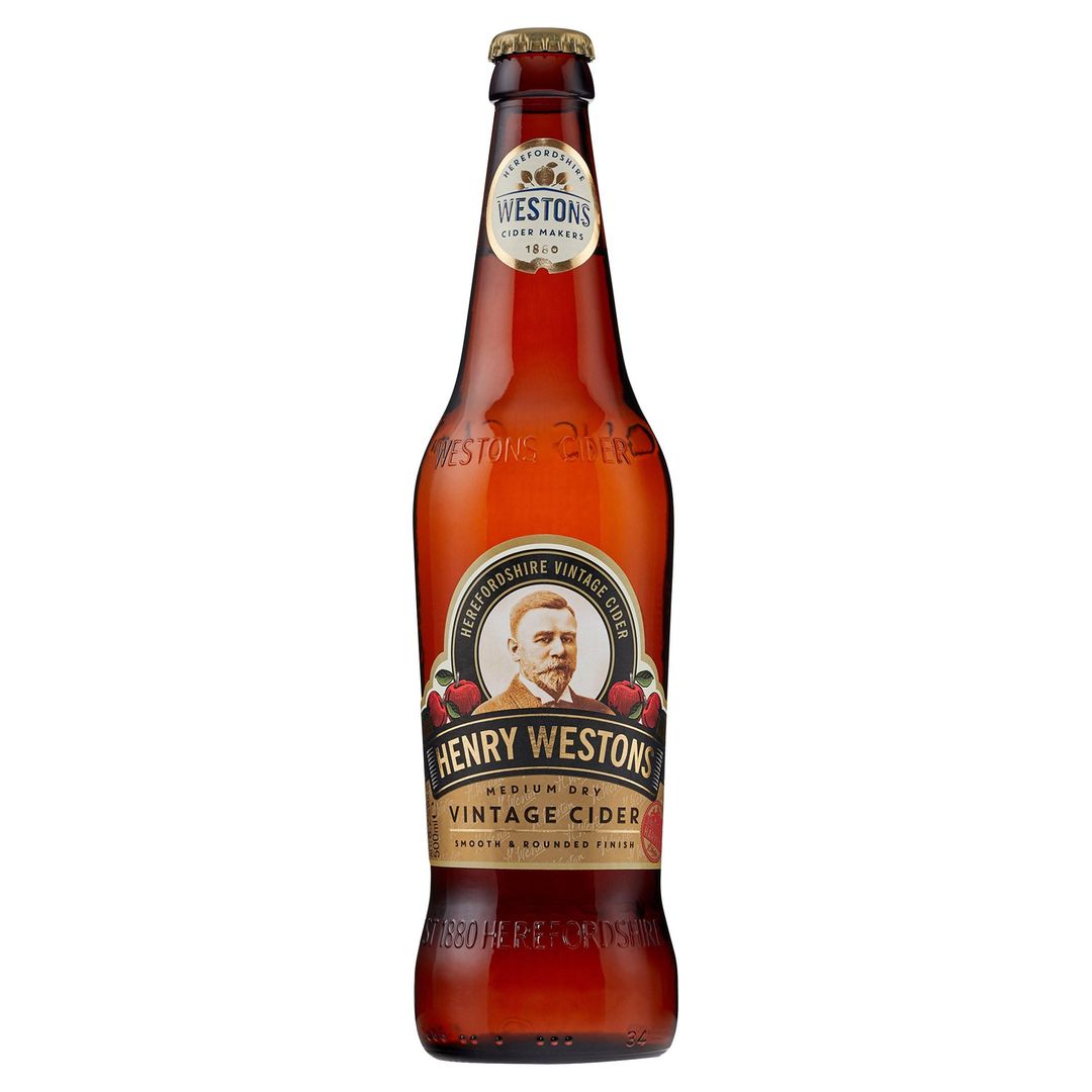 Henry Westons Vintage Cider 500ml - Image 1