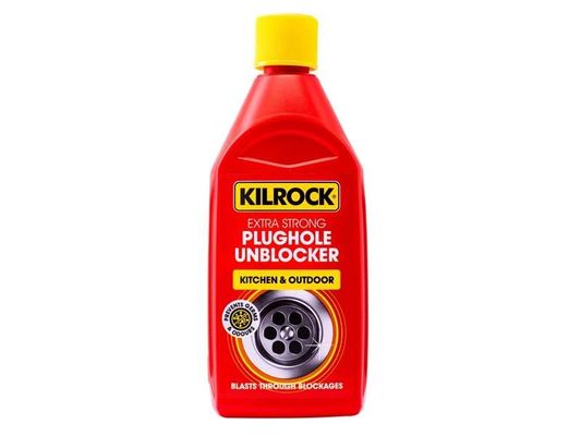 Kilrock KB500 Kil-Block Original Plughole & Drain Unblocker 500Ml