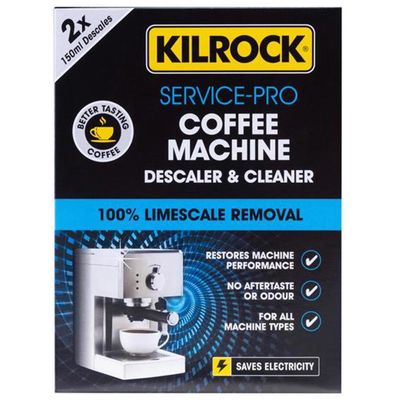Kilrock DP-ESPRESSODESC Service-Pro Coffee Machine Descaler & Cleaner 150Ml (Pack Of 2) - Thumbnail 2