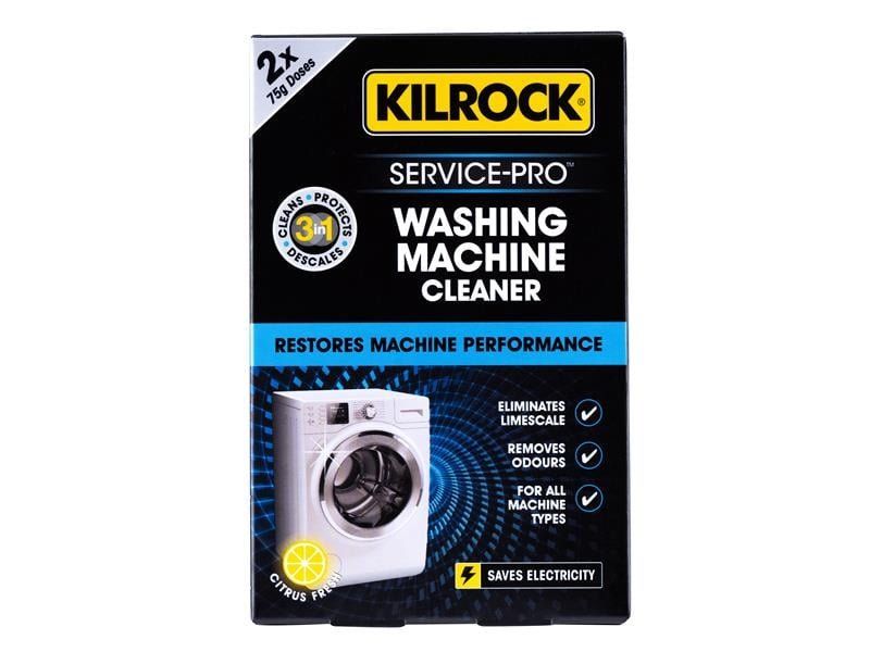 Kilrock SERVICEPROWM Service-Pro Washing Machine Descaler & Cleaner 75G (Pack Of 2) - Image 1