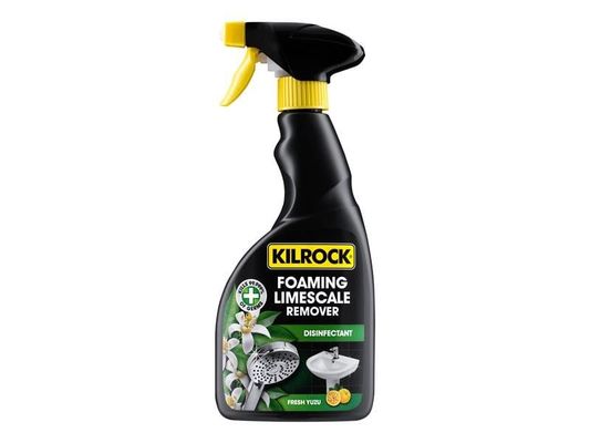 Kilrock FOAMLIMESCALEDISINFECTANT500 Foaming Limescale Remover Yuzu 500Ml