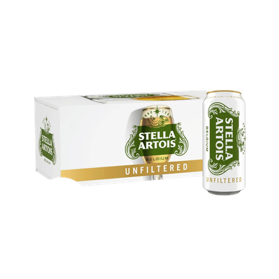 Stella Artois Unfiltered Lager 10 x 440ml - Thumbnail 2