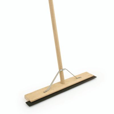 Charles Bentley 24in Floor Squeegee W/ 54in Handle