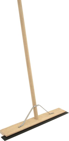 Charles Bentley 24in Floor Squeegee W/ 54in Handle - Thumbnail 2
