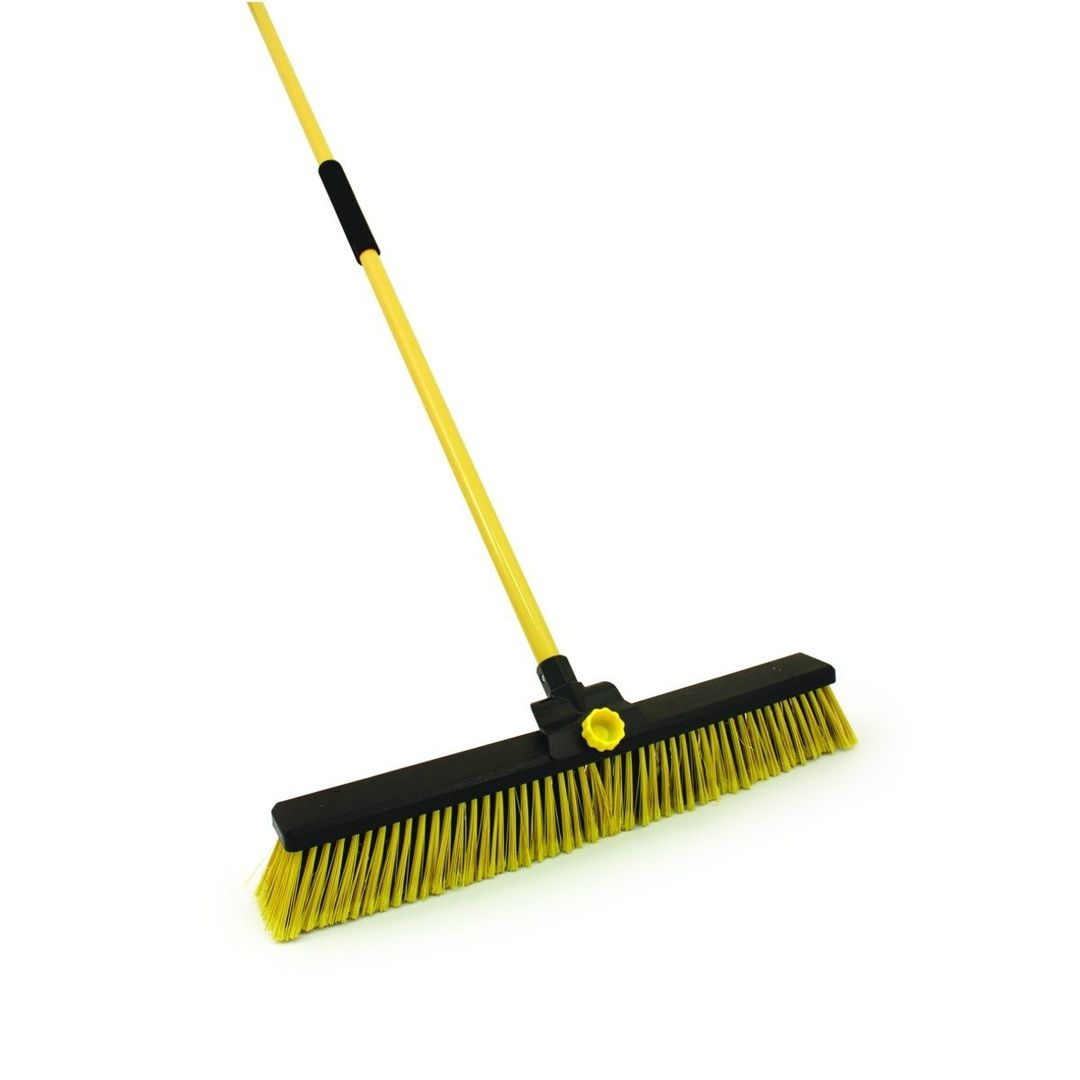 4Trade Heavy Duty Broom with Handle - Image 1