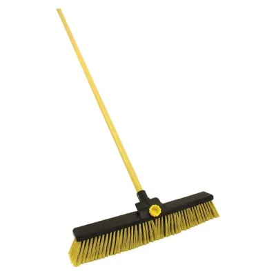 4Trade Heavy Duty Broom with Handle - Thumbnail 3