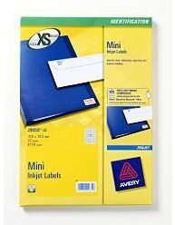 Avery Mini Inkjet Labels White - Image 1