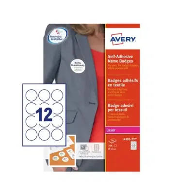 Avery L4781-20 printing paper A4 (210x297 mm) 20 sheets White - Thumbnail 2