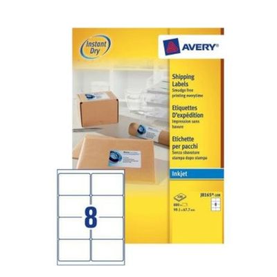 Avery J8165-100 addressing label White Self-adhesive label