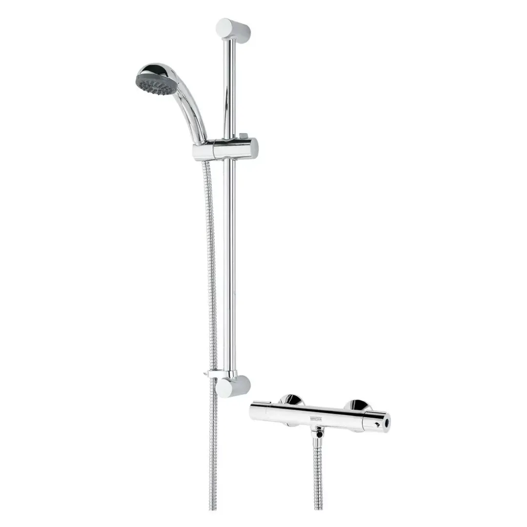 Bristan Zing Bar Shower Cool Touch Valve And Kit Chrome - Image 1