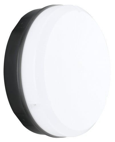 Mosi Bulkhead Round Black Ip65 290Mm 1150Lm 11W Standard Driver LBM290B11S40-02 - Image 1