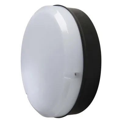 Mosi Bulkhead Round Black Ip65 290Mm 1150Lm 11W Standard Driver LBM290B11S40-02 - Thumbnail 2