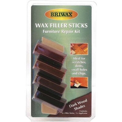 Briwax BWSWSDK Wax Filler Sticks Dark Wood Shades (Pack 4)