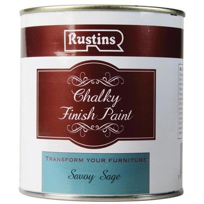Rustins CHAPS500 Chalky Finish Paint Savoy Sage 500Ml - Thumbnail 2