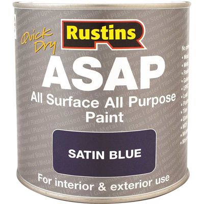Rustins ASAPBU250 Asap Paint Blue 250Ml