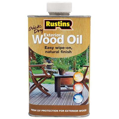 Rustins EWDOIL500 Exterior Wood Oil 500Ml - Thumbnail 2
