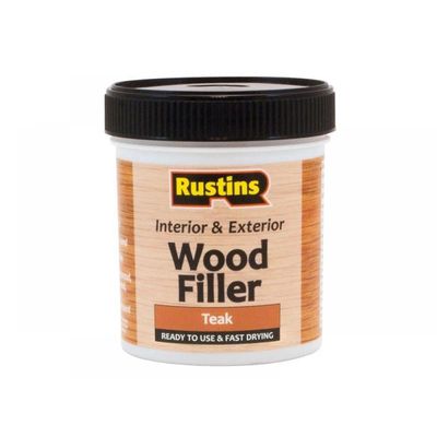 Rustins AWOOT250 Acrylic Wood Filler Teak 250Ml