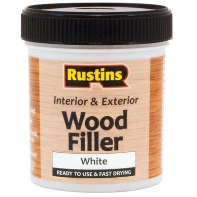 Rustins AWOOW250 Acrylic Wood Filler White 250Ml - Thumbnail 2