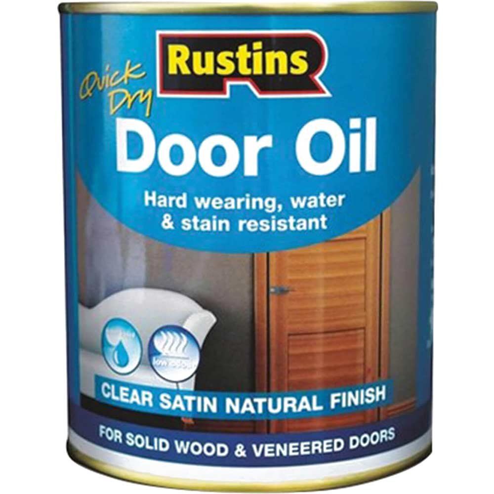 Rustins DROILW750 Quick Dry Door Oil 750Ml - Image 1