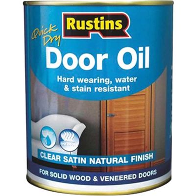 Rustins DROILW750 Quick Dry Door Oil 750Ml
