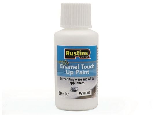 Rustins, Enamel Repair Paint, 20Ml, Enamel - White