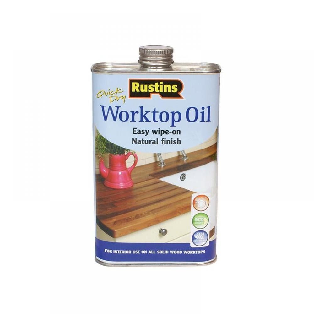 Rustins WOIL1000 Worktop Oil 1 Litre - Image 1