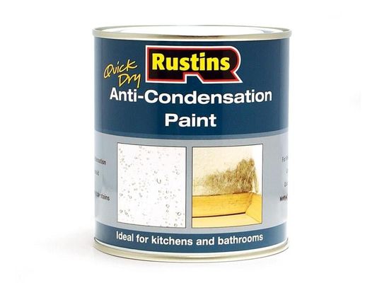 Rustins, Anti-Condensation Paint, 1L, Matt White - White