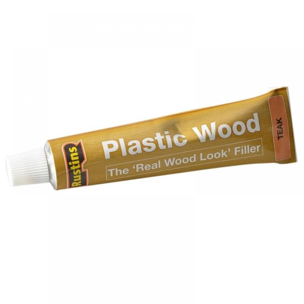 Rustins PWTETU Plastic Wood Tube Teak 20G - Image 1