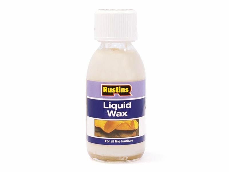 Rustins, Liquid Wax, 125Ml, Beeswax & Carnauba Wax - White - Image 1