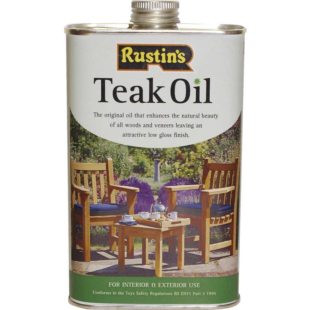 Rustins TEAK250 Teak Oil 250Ml - Image 1
