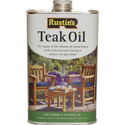 Rustins TEAK250 Teak Oil 250Ml