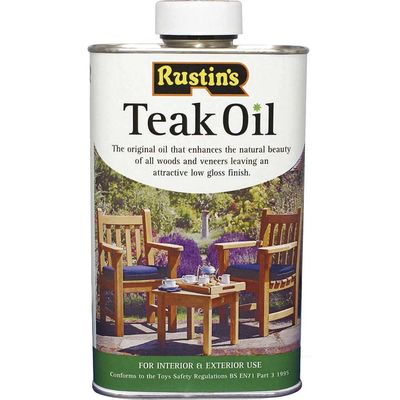 Rustins TEAK5000 Teak Oil 5 Litre