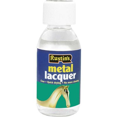 Rustins TRAL125 Metal Lacquer Clear 125Ml