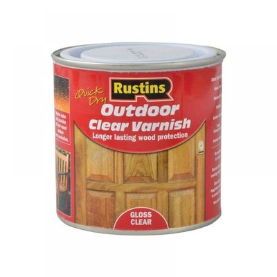 Rustins EAVG250 Exterior Varnish Clear Gloss 250Ml
