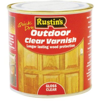 Rustins EAVG2500 Exterior Varnish Clear Gloss 2.5 Litre - Thumbnail 2