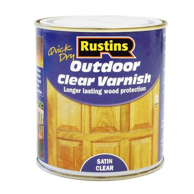 Rustins EAVS250 Exterior Varnish Satin 250Ml - Thumbnail 2