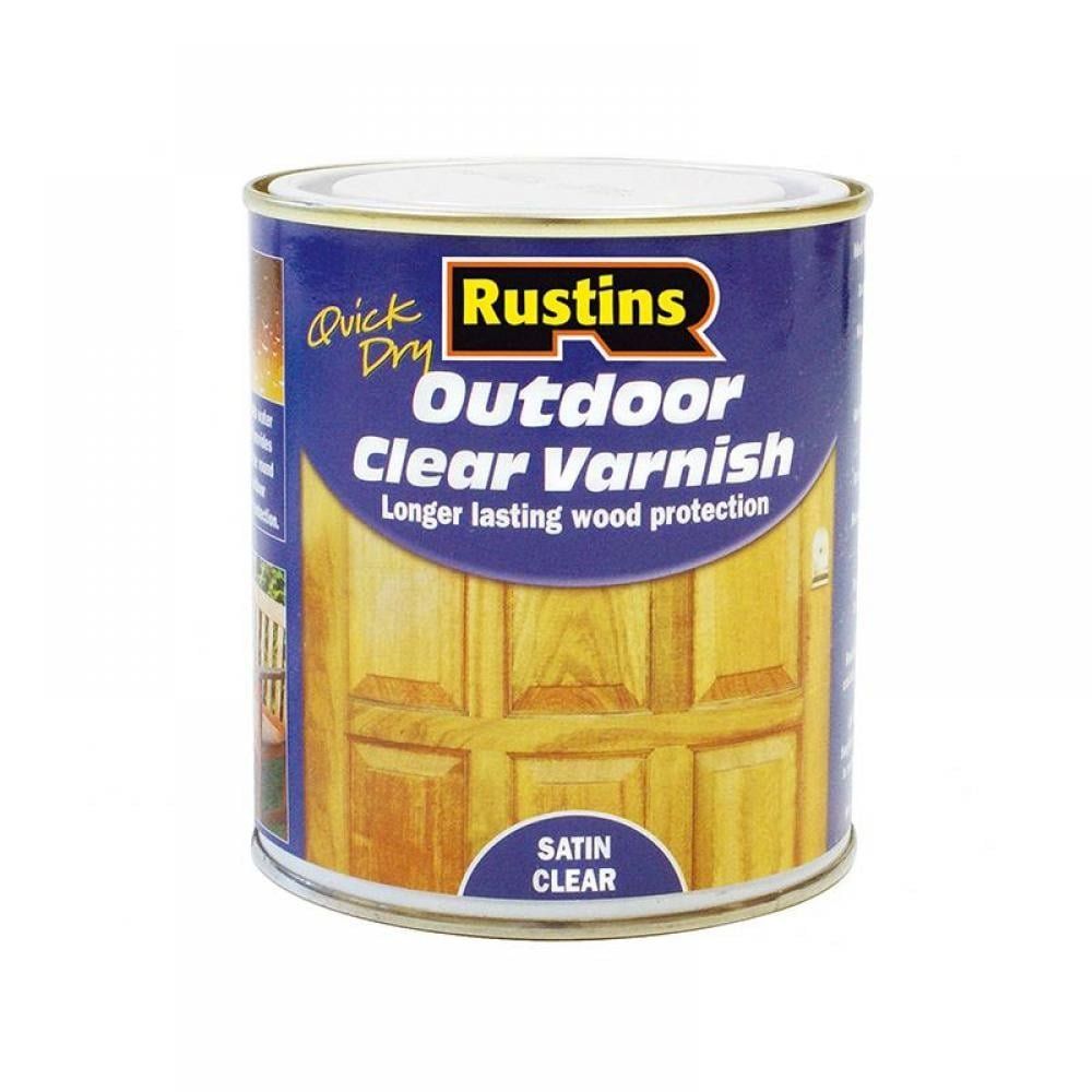 Rustins EAVS2500 Exterior Varnish Satin 2.5 Litre - Image 1