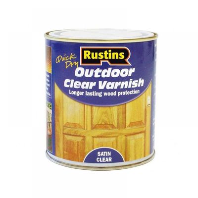Rustins EAVS2500 Exterior Varnish Satin 2.5 Litre