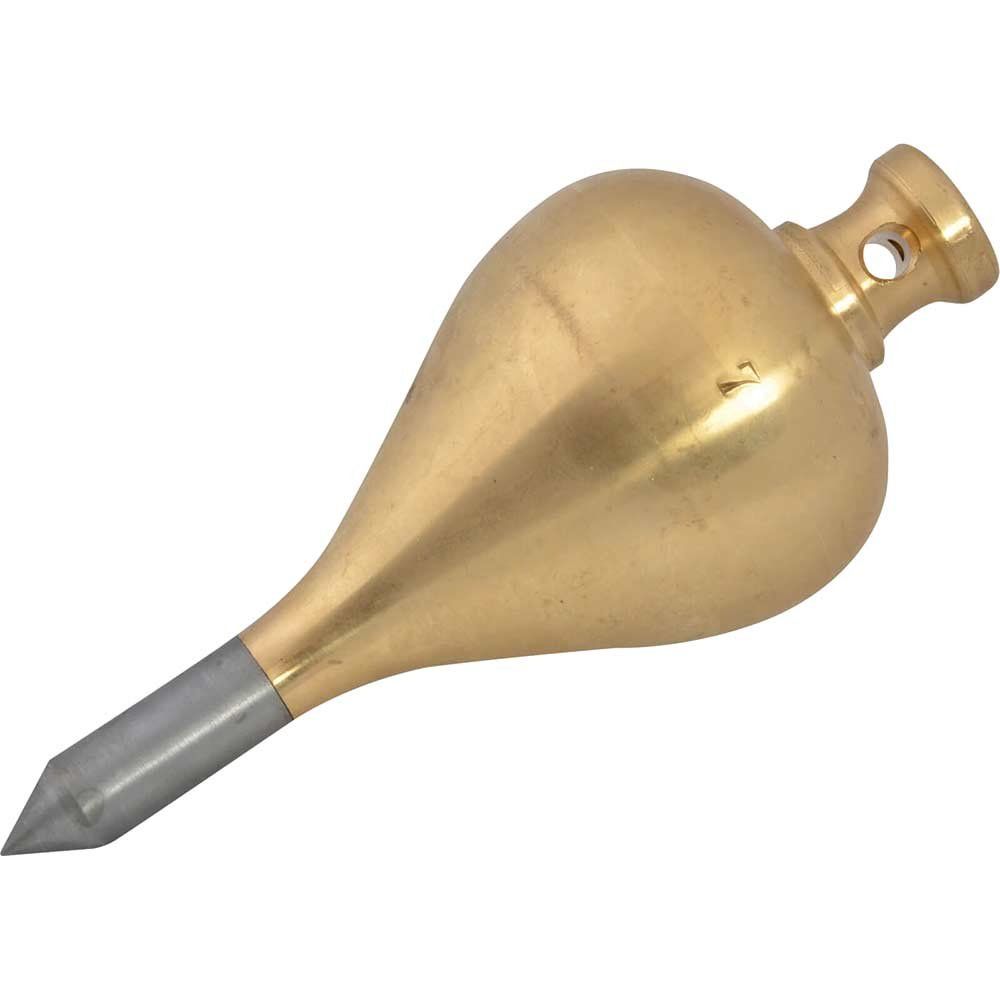 Monument 254T 254T Brass Plumb Bob 450G (16Oz) Size 7 - Image 1