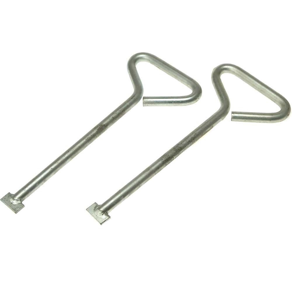Monument Manhole Cover Lift Keys 300mm Pack of 2 - Image 1