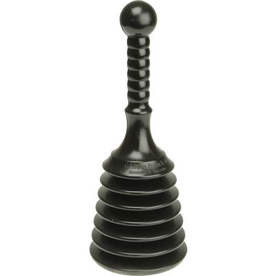 Monument 1460Y 1460Y One Piece Handy Plunger Black 100Mm (4In)